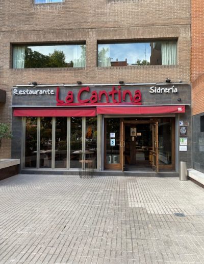 La Cantina del Grupo "La Máquina" en Madrid  